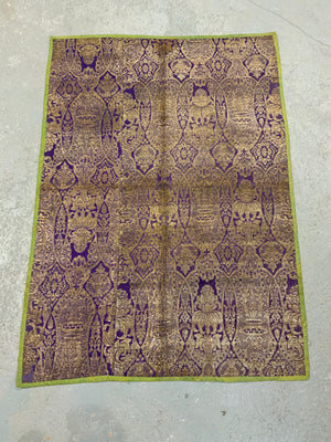 Uzbek silk brocade (104 x 74cm) *AF
