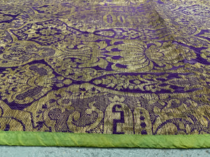 Uzbek silk brocade (104 x 74cm) *AF