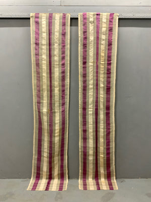 Late Ottoman fine silk gauze (260 x 56cm) [2] *AF