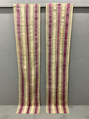 Late Ottoman fine silk gauze (260 x 56cm) [2] *AF