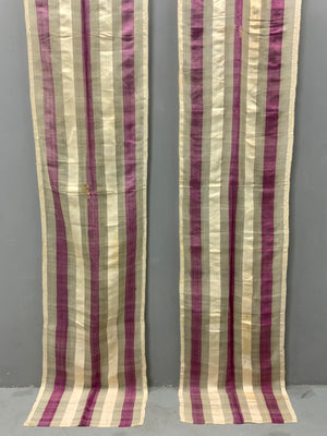 Late Ottoman fine silk gauze (260 x 56cm) [2] *AF