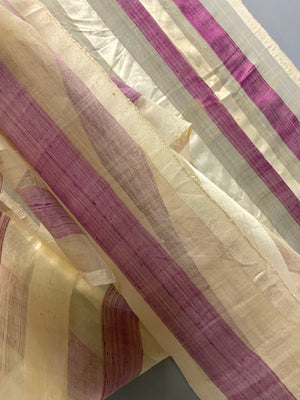 Late Ottoman fine silk gauze (260 x 56cm) [2] *AF