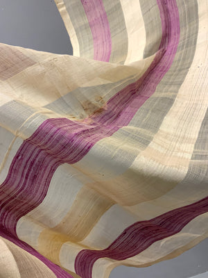 Late Ottoman fine silk gauze (260 x 56cm) [2] *AF