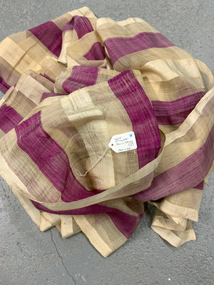 Late Ottoman fine silk gauze (260 x 56cm) [2] *AF