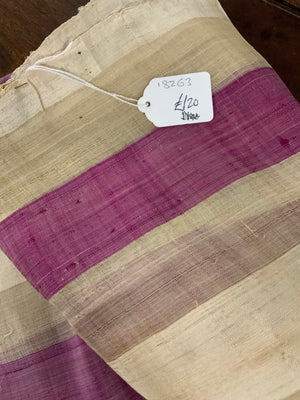 Late Ottoman fine silk gauze (260 x 56cm) [2] *AF