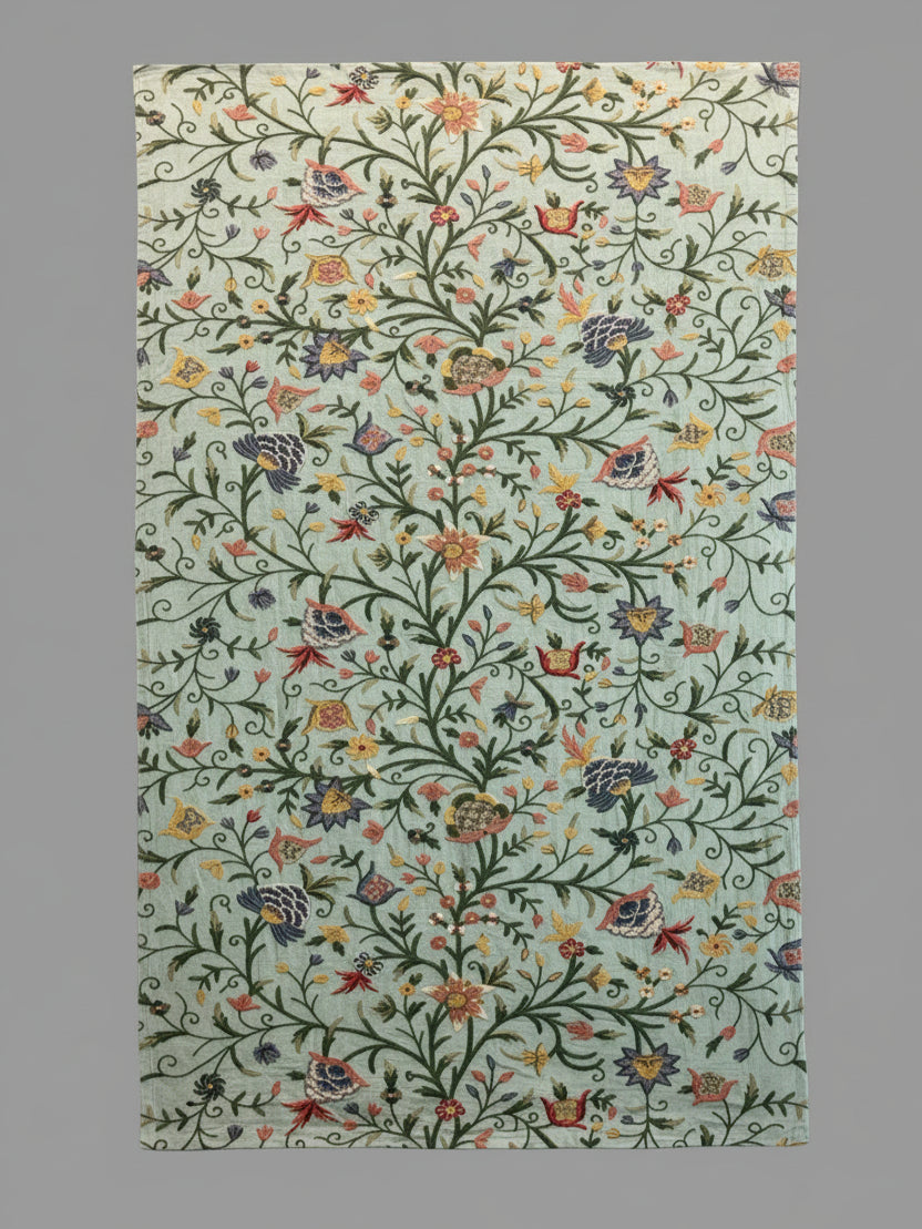 Kashmir crewel work (232 x 134cm)