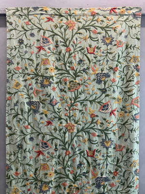 Kashmir crewel work (232 x 134cm)