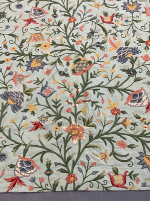 Kashmir crewel work (232 x 134cm)