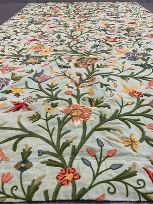 Kashmir crewel work (232 x 134cm)