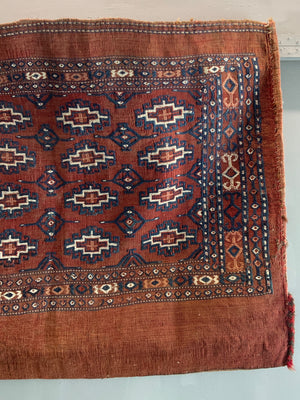 Turkmen Yomut vintage flatwaeve chuval (79 x 107cm)