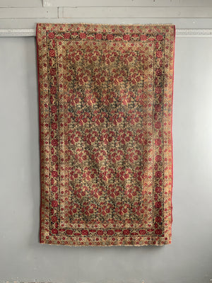 Kermani / Kirman antique rug (199 x 124cm)