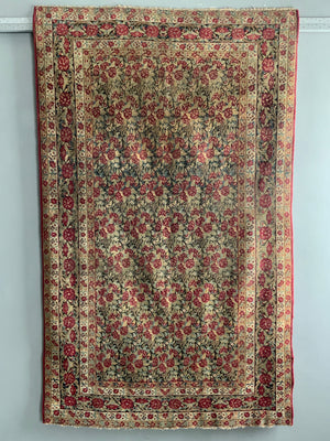 Kermani / Kirman antique rug (199 x 124cm)