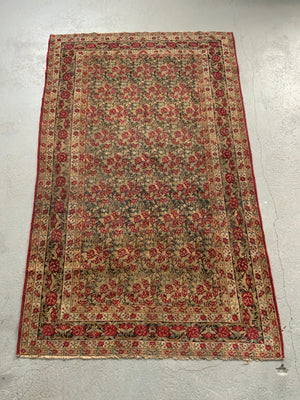 Kermani / Kirman antique rug (199 x 124cm)