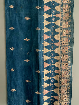 Indian Punjab Sindh antique phulkari fragment (112 x 59cm)