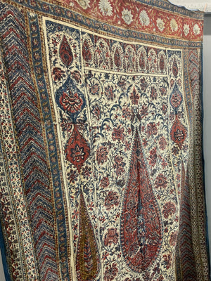 SE Indian antique Kalamkari Palampore hanging (176 x 122cm)