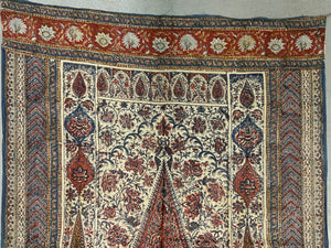 SE Indian antique Kalamkari Palampore hanging (176 x 122cm)