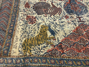 SE Indian antique Kalamkari Palampore hanging (176 x 122cm)