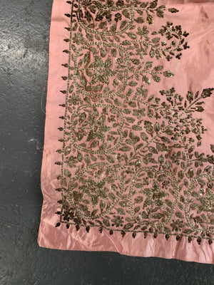 Indian vintage Zardosi work (58 x 54cm)