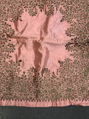Indian vintage Zardosi work (58 x 54cm)