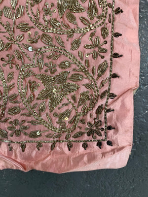 Indian vintage Zardosi work (58 x 54cm)