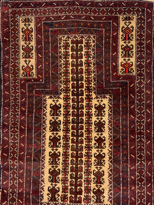 Balouch rug with niche (142 x 91cm)