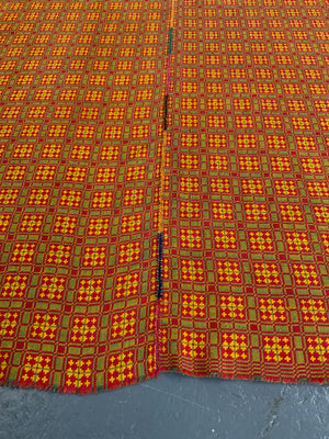 Sindhi antique Khes cotton double-weave (183 x 147cm)