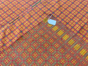 Sindhi antique Khes cotton double-weave (183 x 147cm)