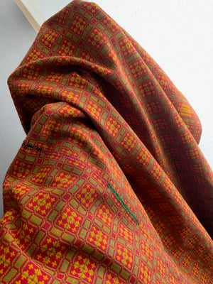 Sindhi antique Khes cotton double-weave (183 x 147cm)