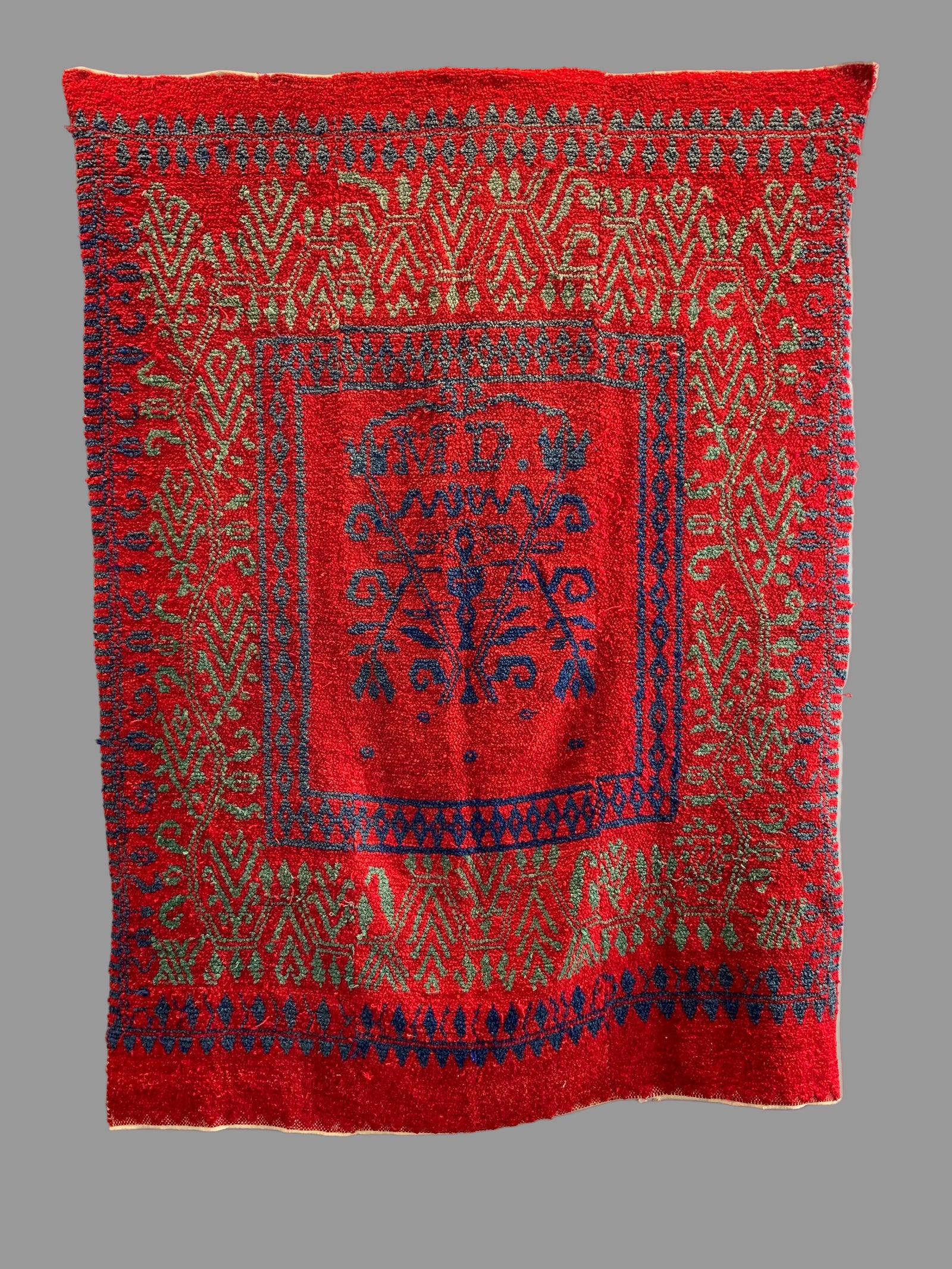 Spanish antique Andalusian Alpujarras rug  (220 x 130cm)