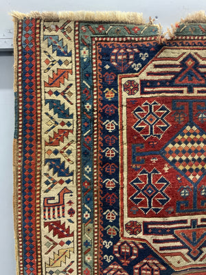 Caucasian antique rug fragment (219 x 107cm) *AF