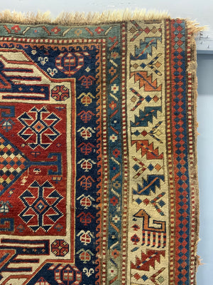 Caucasian antique rug fragment (219 x 107cm) *AF