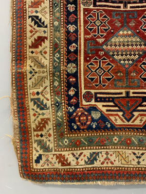 Caucasian antique rug fragment (219 x 107cm) *AF