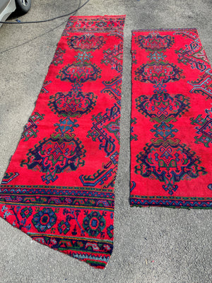 Turkey stair carpet five assorted pieces (13.25m / 43ft)