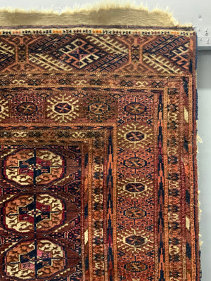 Saryk Tekke antique Turkmen rug (195 x 133cm) *AF