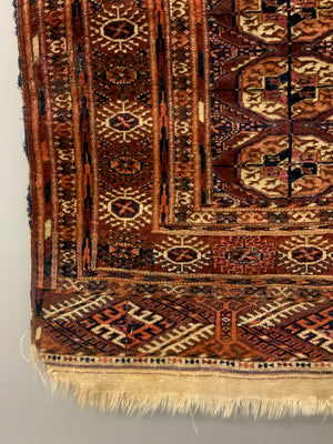 Saryk Tekke antique Turkmen rug (195 x 133cm) *AF