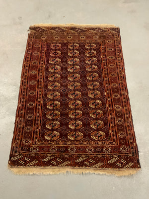 Saryk Tekke antique Turkmen rug (195 x 133cm) *AF