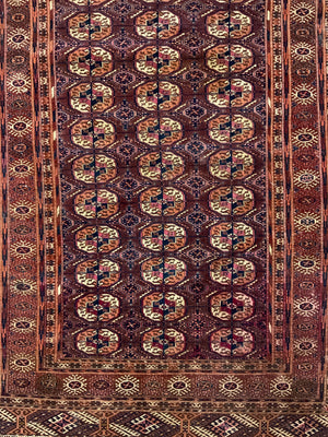 Saryk Tekke antique Turkmen rug (195 x 133cm) *AF