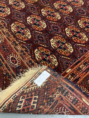 Saryk Tekke antique Turkmen rug (195 x 133cm) *AF