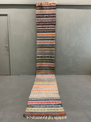Swedish rag runner (440 x 62cm)