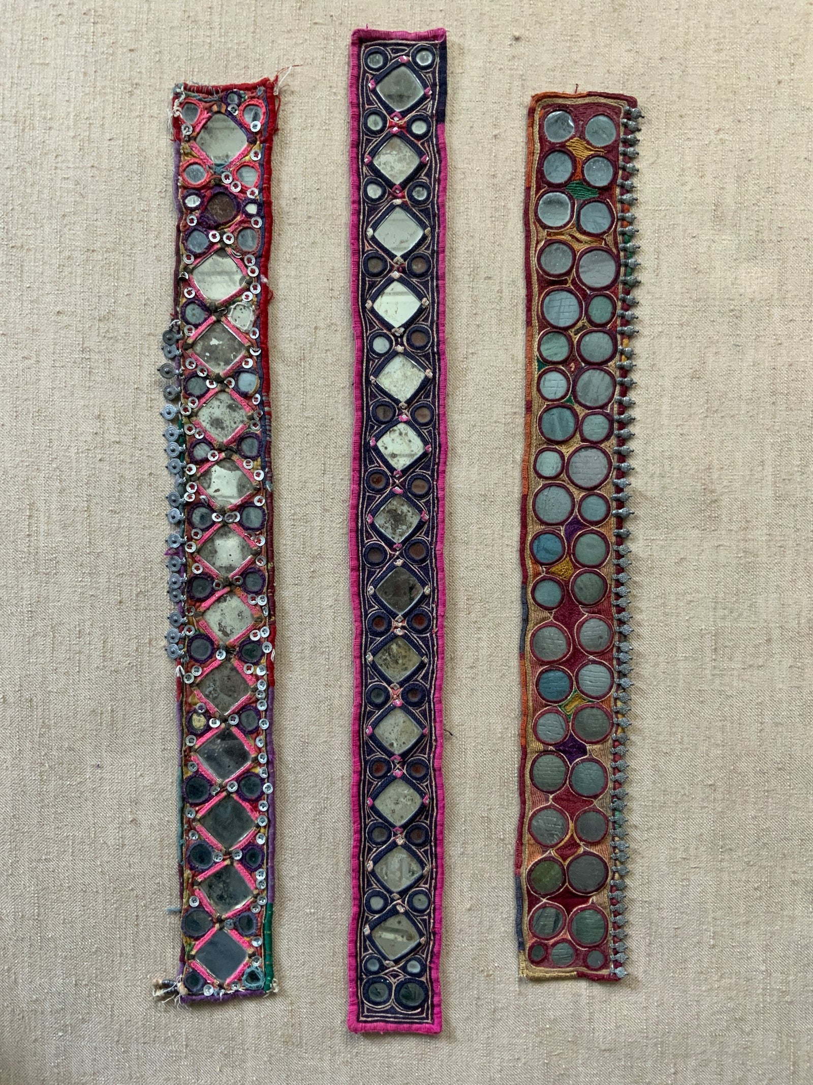 Indian mirrored bands (8 x 80cm) [3]