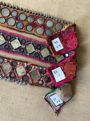 Indian mirrored bands (8 x 80cm) [3]