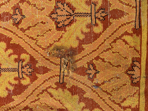 Real Fábrica de Tapices Spanish oversize carpet suite (sizes as plan)
