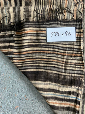Bengali artisan muslin (239 x 96cm)