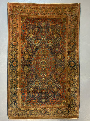 Kork Kashan  rug (207 x 131cm)