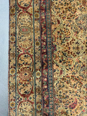 Isparta or Hereke antique oversize fine carpet (426 x 337cm)