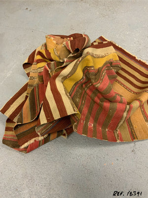 Turkish Anatolian antique striped flatweave (365 x 75cm)