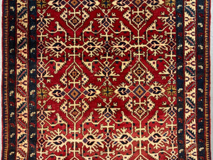 Ardabil rug with a Turkish variant 'Lotto' design (165 x 115cm)