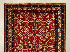 Ardabil rug with a Turkish variant 'Lotto' design (165 x 115cm)