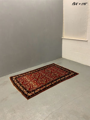 Ardabil rug with a Turkish variant 'Lotto' design (165 x 115cm)