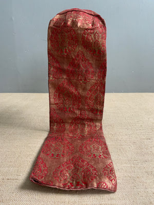 Uzbek antique silk ladies cap (55 x 14cm)